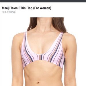 NWT Maagi Town Bikini Top Sz. M